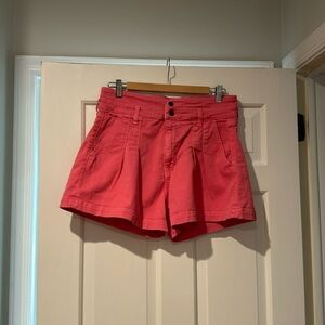 Veronica Beard Pleated Jean Shorts